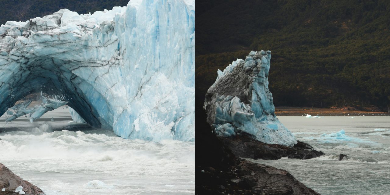 Megszívatta a turistákat a patagóniai gleccser jéghídja
