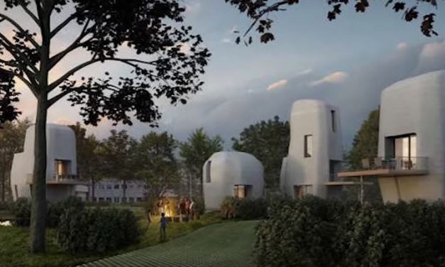 Lakóházakat építenek háromdimenziós nyomtatóval Eindhovenben
