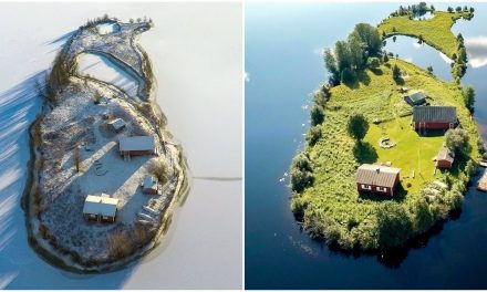 Csodás légifotók egy finn sziget változásairól