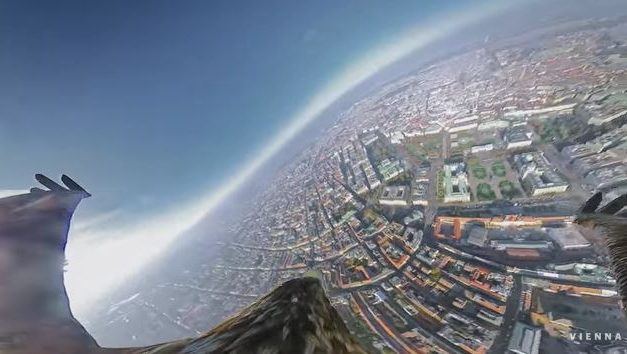 Sasok készítettek 360 fokos videót Bécsről